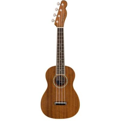 Fender Zuma Ukulele Concierto para Principiantes, Natural Fender Zuma Ukulele Concierto para Principiantes, Natural