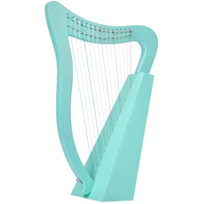 SXTYYH Arpa De Lira, 15,19,23 Cuerdas Lyre Harp Cuerpo De Caoba Instrumento Musical for Adultos Niños Principiante Con Llave De Afinar Bolsa Gig Negra(15-note green) SXTYYH Arpa De Lira, 15,19,23 Cuerdas Lyre Harp Cuerpo De Caoba Instrumento Musical for Adultos Niños Principiante Con Llave De Afinar Bolsa Gig Negra(15-note green)
