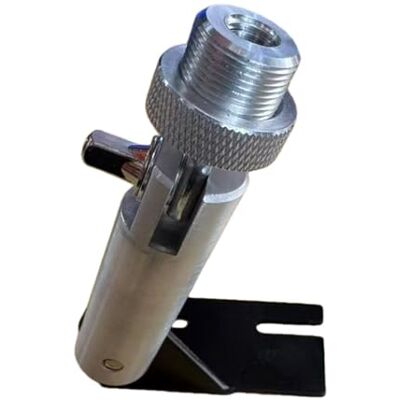 ZHENNB Adaptador de micrófono de metal a prueba de golpes para un peso ligero estable de 120 g y ajuste preciso en abrazaderas de montaje de tambor ZHENNB Adaptador de micrófono de metal a prueba de golpes para un peso ligero estable de 120 g y ajuste preciso en abrazaderas de montaje de tambor