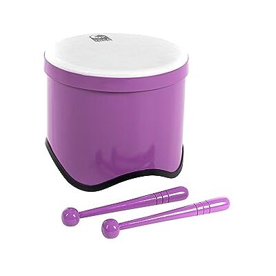 TOCA World Percussion Freestyle 2 Tom Tom (tambor óptimo para círculos de tambores, escuelas y jardines de infancia, de material sintético robusto, diámetro: 9,5", altura: 8"), Morado TOCA World Percussion Freestyle 2 Tom Tom (tambor óptimo para círculos de tambores, escuelas y jardines de infancia, de material sintético robusto, diámetro: 9,5", altura: 8"), Morado