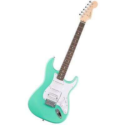 Fender Squier Debut HSS Series Stratocaster Guitarra Eléctrica, Guitarra para Principiantes, con 2 Años de Garantía, Seafoam Green Fender Squier Debut HSS Series Stratocaster Guitarra Eléctrica, Guitarra para Principiantes, con 2 Años de Garantía, Seafoam Green