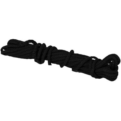 JAS Cuerda Dhol, color negro brillante JAS Cuerda Dhol, color negro brillante