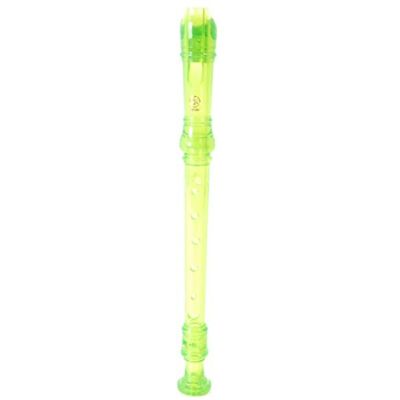 Yamaha Flauta dulce soprano (de abs), color Verde transparente Yamaha Flauta dulce soprano (de abs), color Verde transparente