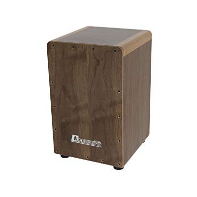 DIMAVERY Cajón de percusión profesional de madera, nogal CJ-560 DIMAVERY Cajón de percusión profesional de madera, nogal CJ-560