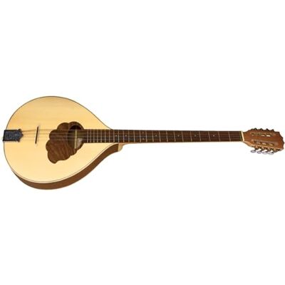 GEWA Bouzouki irlandés Pro Natura Silver – Bouzouki plano forma irlandesa – Tapa de abeto macizo Cuerpo de nogal – 24 trastes de alpaca – Acabado satinado Fabricado en Europa GEWA Bouzouki irlandés Pro Natura Silver – Bouzouki plano forma irlandesa – Tapa de abeto macizo Cuerpo de nogal – 24 trastes de alpaca – Acabado satinado Fabricado en Europa