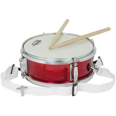 Ortola DB Percussion Caja infantil 10" x 4" 4 divabedul-bordon, color rojo Ortola DB Percussion Caja infantil 10" x 4" 4 divabedul-bordon, color rojo
