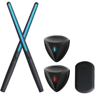 Jnchdghwa Adaptador de Tambor de Aire con Efecto Realista, Juego de Tambor de Aire Portátil, Electrónicas para Niños y Adultos Jnchdghwa Adaptador de Tambor de Aire con Efecto Realista, Juego de Tambor de Aire Portátil, Electrónicas para Niños y Adultos