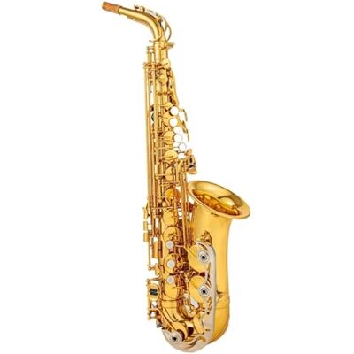 LJERFSW Saxofón De Latón Saxofón Alto Profesional Drop E Saxofón Alto Dorado Con Pieza De Caña Aglet(Bag A) LJERFSW Saxofón De Latón Saxofón Alto Profesional Drop E Saxofón Alto Dorado Con Pieza De Caña Aglet(Bag A)