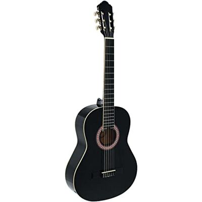 DIMAVERY ac-303 – Guitarra clásica, color negro, negro DIMAVERY ac-303 – Guitarra clásica, color negro, negro