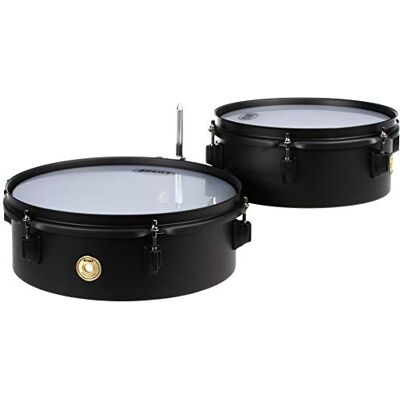 TAMA MT1012STKBK Mini Tymp de acero, 25,4 cm y 30,5 cm, color negro TAMA MT1012STKBK Mini Tymp de acero, 25,4 cm y 30,5 cm, color negro