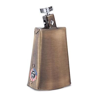 Latin Percussion LP Cencerro con revestidas de latón, montable Latin Percussion LP Cencerro con revestidas de latón, montable