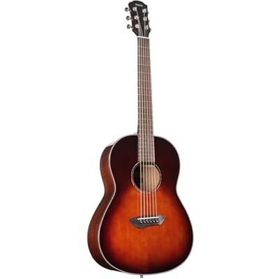 Yamaha CSF3M Guitarra Acústica con sonido potente y de riqueza armónica, aspecto elegante, adecuada para viajar, Color sombreado tabaco oscuro Yamaha CSF3M Guitarra Acústica con sonido potente y de riqueza armónica, aspecto elegante, adecuada para viajar, Color sombreado tabaco oscuro