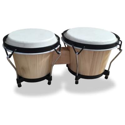 Soundsation Par de bongos SB-NW10-NS Natural Satin Soundsation Par de bongos SB-NW10-NS Natural Satin