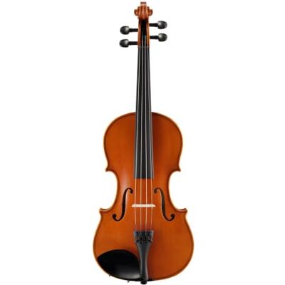 Yamaha V5SC116 Set Violín Acústico – Tamaño 1/16, Violín De Estudio Hecho a Mano con Tapa Abeto, Cuerpo Arce, Diapasón Ébano y Cordal Wittner con afinaprimas, Incluye Arco y Resina – Marrón Yamaha V5SC116 Set Violín Acústico – Tamaño 1/16, Violín De Estudio Hecho a Mano con Tapa Abeto, Cuerpo Arce, Diapasón Ébano y Cordal Wittner con afinaprimas, Incluye Arco y Resina – Marrón