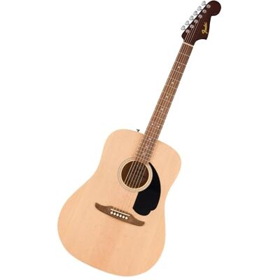 Fender California Debut Redondo Dreadnought Acoustic Guitar, Spruce Top, Black Pickguard, Natural Fender California Debut Redondo Dreadnought Acoustic Guitar, Spruce Top, Black Pickguard, Natural