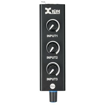 Mezclador Xvive PX-A - Amplificador y mezclador de 3 canales Mezclador Xvive PX-A - Amplificador y mezclador de 3 canales