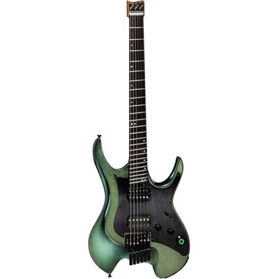MOOER GTRS Guitars Wing 900 Guitar inteligente (W900) con sistema inalámbrico, color verde MOOER GTRS Guitars Wing 900 Guitar inteligente (W900) con sistema inalámbrico, color verde