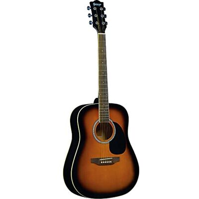 EKO SPENCER SA-10 Sunburst Guitarra acústica Sunburst Top Abeto Bandas y Fondo Tilo Mango Okoumè Teclado Rupana, Color Sunburst EKO SPENCER SA-10 Sunburst Guitarra acústica Sunburst Top Abeto Bandas y Fondo Tilo Mango Okoumè Teclado Rupana, Color Sunburst