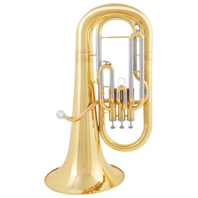 KAIWQYR Eufonio Profesional Bombardino Tuba Llave En Si Bemol Instrumento De Latón Tres Teclas Interpretación Profesional KAIWQYR Eufonio Profesional Bombardino Tuba Llave En Si Bemol Instrumento De Latón Tres Teclas Interpretación Profesional