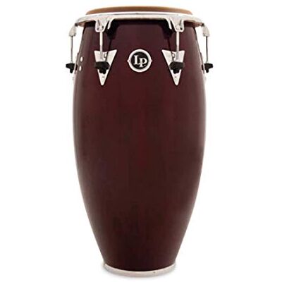 Latin Percussion Conga Classic Top Tuning Quinto 11" , Madera oscura, Hardware cromado Latin Percussion Conga Classic Top Tuning Quinto 11" , Madera oscura, Hardware cromado