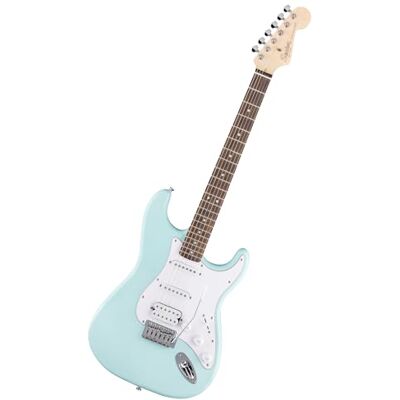Fender Squier Debut HSS Series Stratocaster Guitarra Eléctrica, Guitarra para Principiantes, con 2 Años de Garantía, Daphne Blue Fender Squier Debut HSS Series Stratocaster Guitarra Eléctrica, Guitarra para Principiantes, con 2 Años de Garantía, Daphne Blue