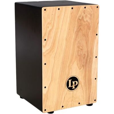 Latin Percussion LP LP819058 Cajón Matador bordón ajustable, 18.75" x 11.75" x 12", color negro/natural Latin Percussion LP LP819058 Cajón Matador bordón ajustable, 18.75" x 11.75" x 12", color negro/natural