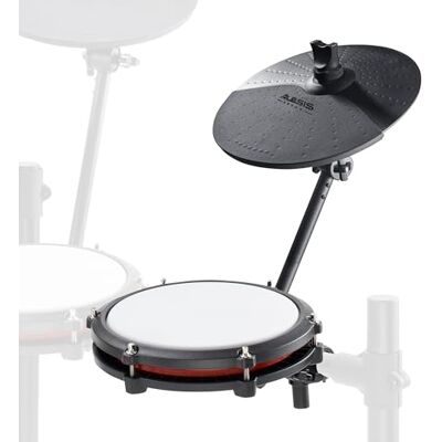 Alesis Pack de Expansión Drums Nitro Max Expansión de Set de Batería Eléctrica para Kit Nitro Max, Pad Tom de Malla, Platillo 10" con Choke y Cables Alesis Pack de Expansión Drums Nitro Max Expansión de Set de Batería Eléctrica para Kit Nitro Max, Pad Tom de Malla, Platillo 10" con Choke y Cables