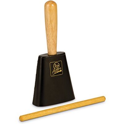 Latin Percussion LP Aspire EZ-Grip Cencerro, color negro, 3 1/2 Latin Percussion LP Aspire EZ-Grip Cencerro, color negro, 3 1/2