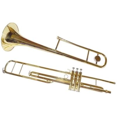 HYLQZAT Trombón Tenor Trombón De Pistón En Sib Para Adultos Y Principiantes Instrumento Musical Con Cuerpo De Latón Amarillo Y Acabado Lacado HYLQZAT Trombón Tenor Trombón De Pistón En Sib Para Adultos Y Principiantes Instrumento Musical Con Cuerpo De Latón Amarillo Y Acabado Lacado