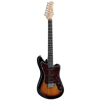 EKO GUITARS CAMARO VR HSS Guitarra Eléctrica, Cuerpo de Álamo, Mástil de Arce y Diapasón de Resina, 2 Pastillas Single-Coil, 1 Humbucker, Color Sunburst EKO GUITARS CAMARO VR HSS Guitarra Eléctrica, Cuerpo de Álamo, Mástil de Arce y Diapasón de Resina, 2 Pastillas Single-Coil, 1 Humbucker, Color Sunburst