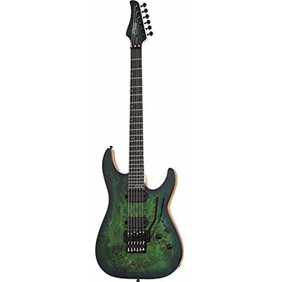 Schecter C-6 FR Pro Aqua Burst Electric Guitar Schecter C-6 FR Pro Aqua Burst Electric Guitar