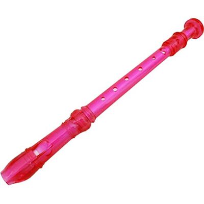 keepdrum Flauta dulce soprano Neon Rosa Transparente keepdrum Flauta dulce soprano Neon Rosa Transparente
