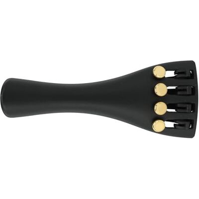WITTNER 918411G Cordal Violín Ultra Multi-System 4/4 cuerda de enganche ajustable 4 afinadores finos tornillos dorados sin destornillador negro WITTNER 918411G Cordal Violín Ultra Multi-System 4/4 cuerda de enganche ajustable 4 afinadores finos tornillos dorados sin destornillador negro