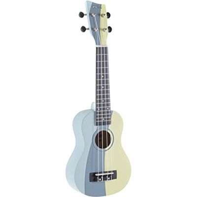 GEWA Soprano Ukulele Manoa Surfstyle Cuerpo Tilo Motivo Tropical Waves incl. Funda W-SO-BL GEWA Soprano Ukulele Manoa Surfstyle Cuerpo Tilo Motivo Tropical Waves incl. Funda W-SO-BL