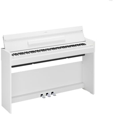 Yamaha YDP-S36 Piano Digital – 88 Teclas Contrapesadas GHS, Sonido CFX Concert Grand, Diseño Slim, Bluetooth, 3 Pedales, Ideal para Casa y Principiantes – Blanco Yamaha YDP-S36 Piano Digital – 88 Teclas Contrapesadas GHS, Sonido CFX Concert Grand, Diseño Slim, Bluetooth, 3 Pedales, Ideal para Casa y Principiantes – Blanco