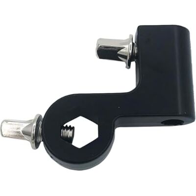 Netbiio Pedal de bombo ajustable profesional con base antideslizante para abrazadera de rack de tambor electrónico Rock Netbiio Pedal de bombo ajustable profesional con base antideslizante para abrazadera de rack de tambor electrónico Rock