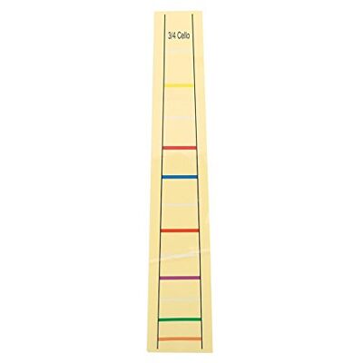 Dilwe Violonchelo Marcador de Posición del Dedo, Nota Práctica del Violonchelo Fret Board Etiqueta Autoadhesiva Accesorio para Violoncelo Practica Principiantes(3/4) Dilwe Violonchelo Marcador de Posición del Dedo, Nota Práctica del Violonchelo Fret Board Etiqueta Autoadhesiva Accesorio para Violoncelo Practica Principiantes(3/4)
