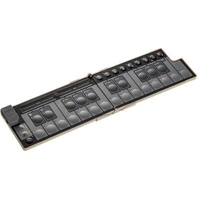 Korg nanoKEY Fold Controlador de Teclado MIDI Plegable de 25 Teclas con USB-C y TRS-MIDI Beige Arena Korg nanoKEY Fold Controlador de Teclado MIDI Plegable de 25 Teclas con USB-C y TRS-MIDI Beige Arena