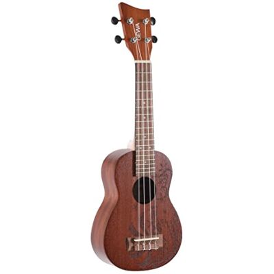 GEWA Soprano Ukulele Manoa Cuerpo Sapelli Diseño láser Tattoo Nippon Natural mate incl. Funda acolchada KT-SO-NIPPON GEWA Soprano Ukulele Manoa Cuerpo Sapelli Diseño láser Tattoo Nippon Natural mate incl. Funda acolchada KT-SO-NIPPON