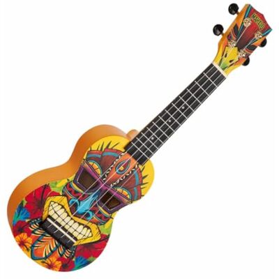 Mahalo UKULELE SOPRANO MODELLO TIKI Mahalo UKULELE SOPRANO MODELLO TIKI