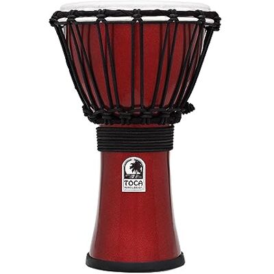 TOCA Djembe Freestyle Colorsound 7'' Rojo Metálico TOCA Djembe Freestyle Colorsound 7'' Rojo Metálico