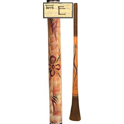 Terré Didgeridoo Baked Wood Tono E Longitud: 150-155 cm Resistente a las grietas Pared fina Sonido cálido Nueva Zelanda Música del Mundo Percusión Terré Didgeridoo Baked Wood Tono E Longitud: 150-155 cm Resistente a las grietas Pared fina Sonido cálido Nueva Zelanda Música del Mundo Percusión