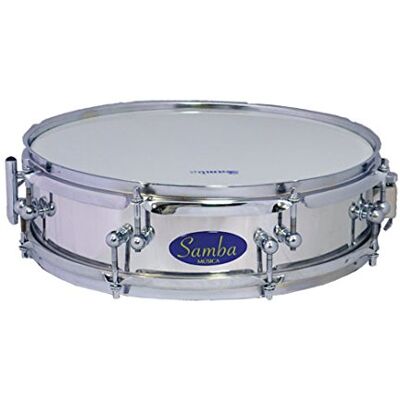 SAMBA MÚSICA Caja banda Ø35.6 cm/14",Cuerpo de aluminio. 16 tensores SAMBA MÚSICA Caja banda Ø35.6 cm/14",Cuerpo de aluminio. 16 tensores