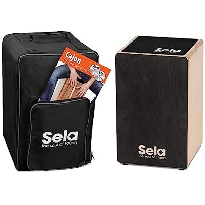 sela Cajón con mochila, cajón pad y libro de cajón en alemán y CD/DVD, color negro sela Cajón con mochila, cajón pad y libro de cajón en alemán y CD/DVD, color negro