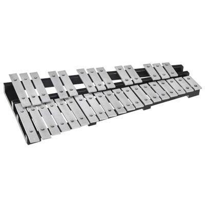 VEVOR Kit de Campana de Xilófono Glockenspiel de 32 Notas Instrumento de Percusión con Mazos, Baquetas y Bolsa de Transporte, Juego de Instrumentos de Percusión Profesional para Adulto, Estudiante VEVOR Kit de Campana de Xilófono Glockenspiel de 32 Notas Instrumento de Percusión con Mazos, Baquetas y Bolsa de Transporte, Juego de Instrumentos de Percusión Profesional para Adulto, Estudiante