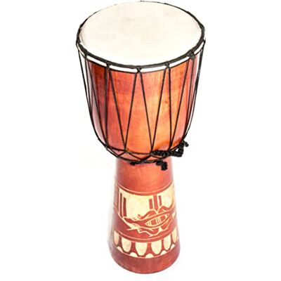 Ciffre 60cm Djembe Tambor Bongo Yembe Tromel Gecko A3 Ciffre 60cm Djembe Tambor Bongo Yembe Tromel Gecko A3
