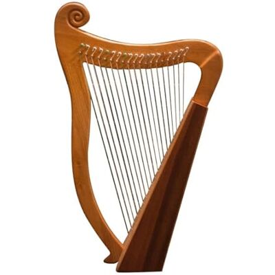 HAJHI Chapa Arpa de Lira con Portátil Bolsas Madera Maciza Caoba Lyre Harp Llave de Afinar Cuerdas de Repuesto Fácil de Aprender Arpa de Palanca Profesionales Conciertos(G-19 strings) HAJHI Chapa Arpa de Lira con Portátil Bolsas Madera Maciza Caoba Lyre Harp Llave de Afinar Cuerdas de Repuesto Fácil de Aprender Arpa de Palanca Profesionales Conciertos(G-19 strings)