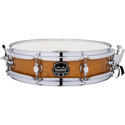 Mapex MPX Piccolo Tambor de arce/álamo Piccolo 3.5 x 14 pulgadas Natural con herrajes cromados Mapex MPX Piccolo Tambor de arce/álamo Piccolo 3.5 x 14 pulgadas Natural con herrajes cromados