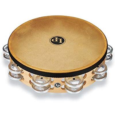 Latin Percussion Pandereta Pro 10" doble fila con cabeza 10" aluminio Latin Percussion Pandereta Pro 10" doble fila con cabeza 10" aluminio