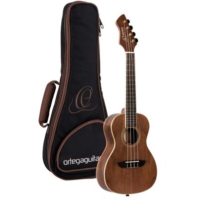 Ortega Guitars Ukelele Concierto acústico Horizon Series pala invertida Gig Bag funda incluida Nogal, Okoume () Ortega Guitars Ukelele Concierto acústico Horizon Series pala invertida Gig Bag funda incluida Nogal, Okoume ()